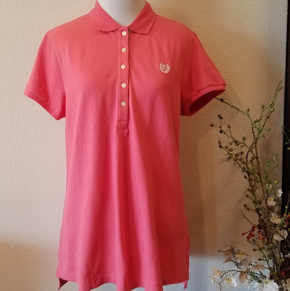 Chaps | Tops | Chaps Womens Pink Polo 